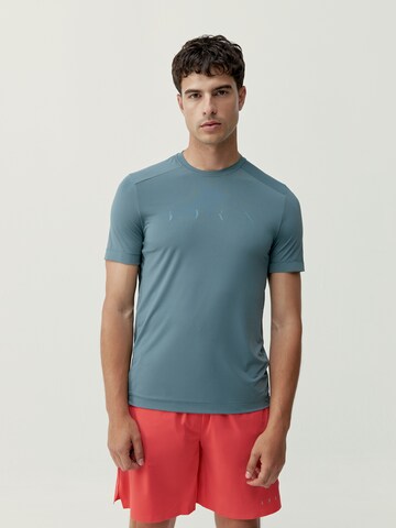 Born Living Yoga Functioneel shirt 'Volta' in Grijs: voorkant