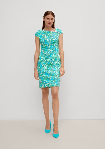 COMMA Dress in Blue: front