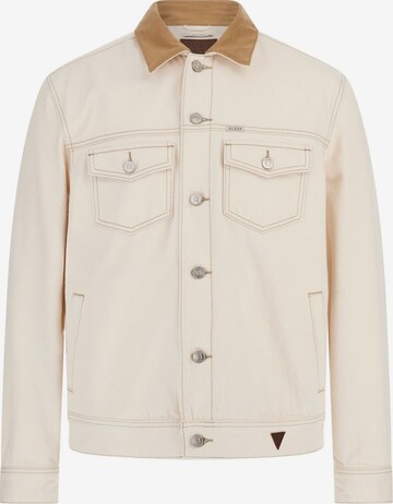 GUESS Between-Season Jacket in Beige: front