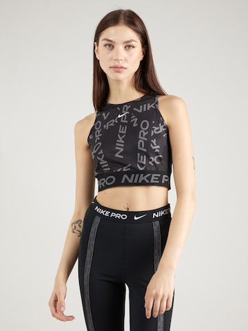 NIKE - Top en negro: frente