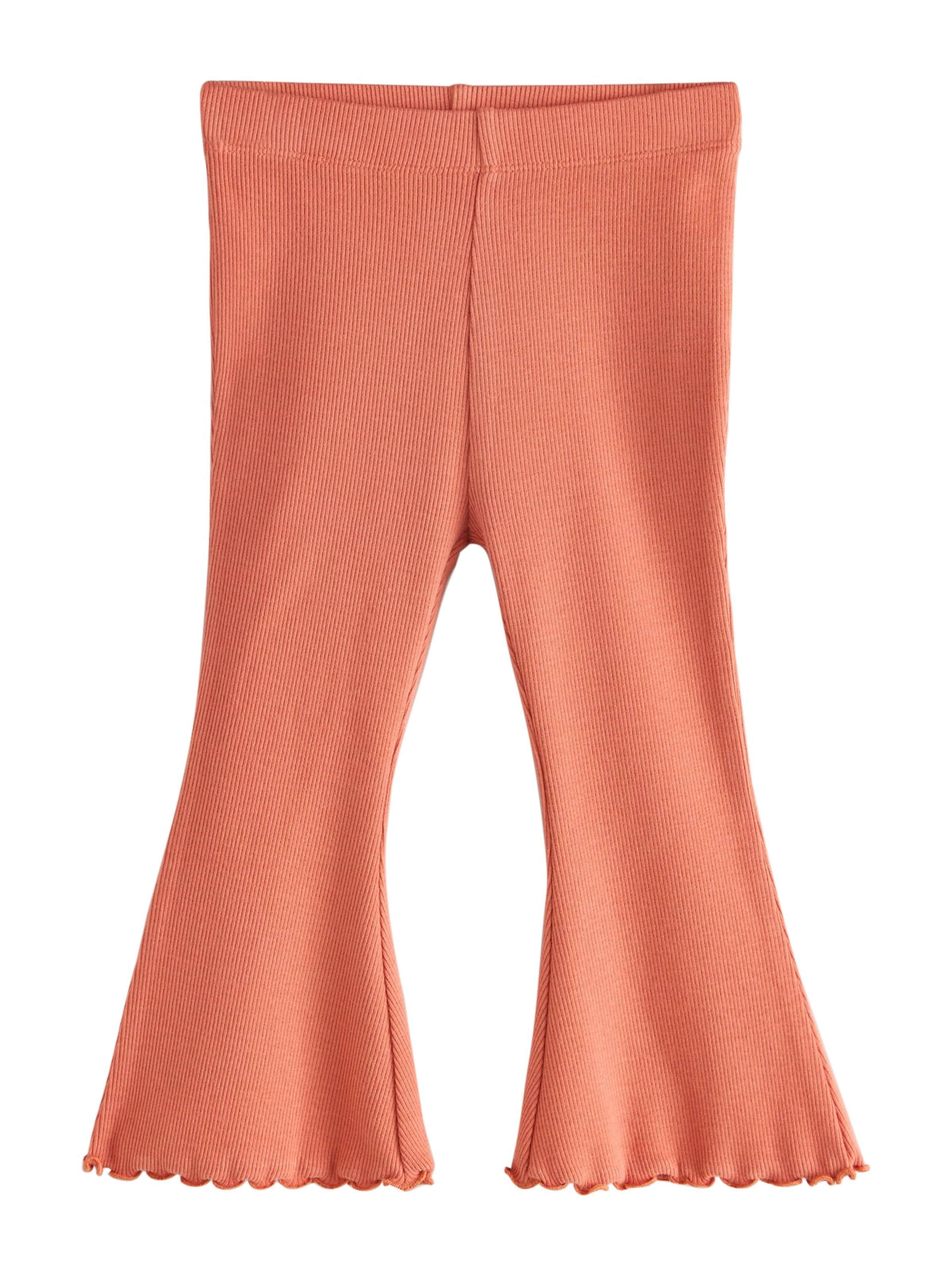 Next Wide Leg Leggings in Orange: Vorderseite