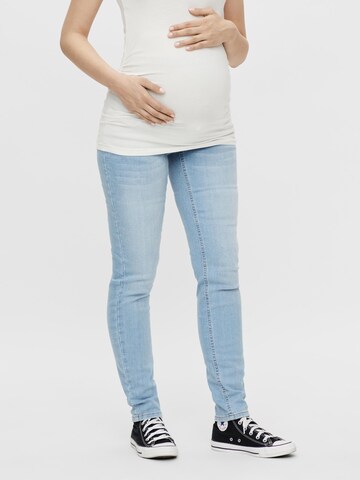 MAMALICIOUS Regular Jeans 'Resort' in Blue: front