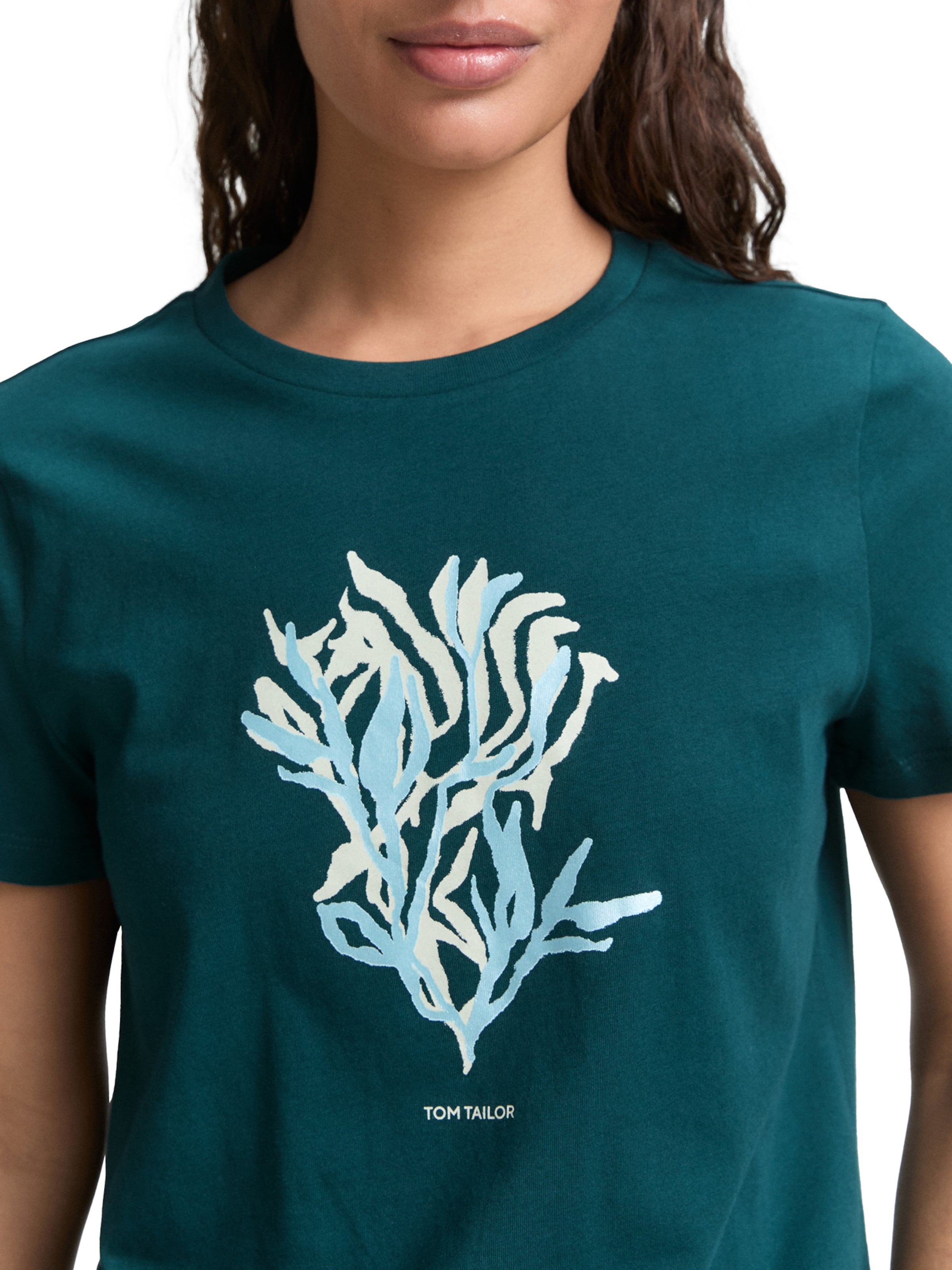 TOM TAILOR Póló - zöld