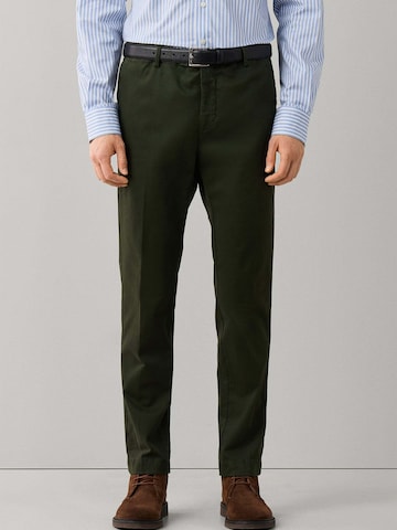 Hackett London Slim fit Chino trousers 'KENSINGTON ' in Green: front