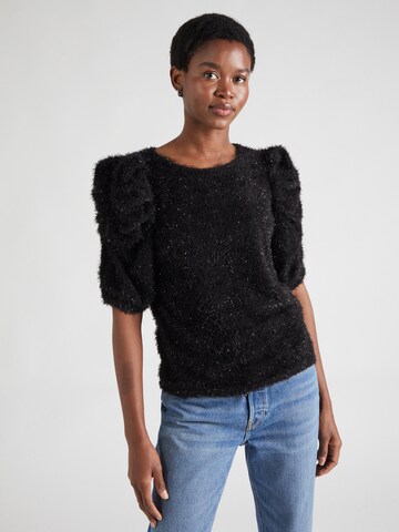 Pull-over Freequent en noir : devant