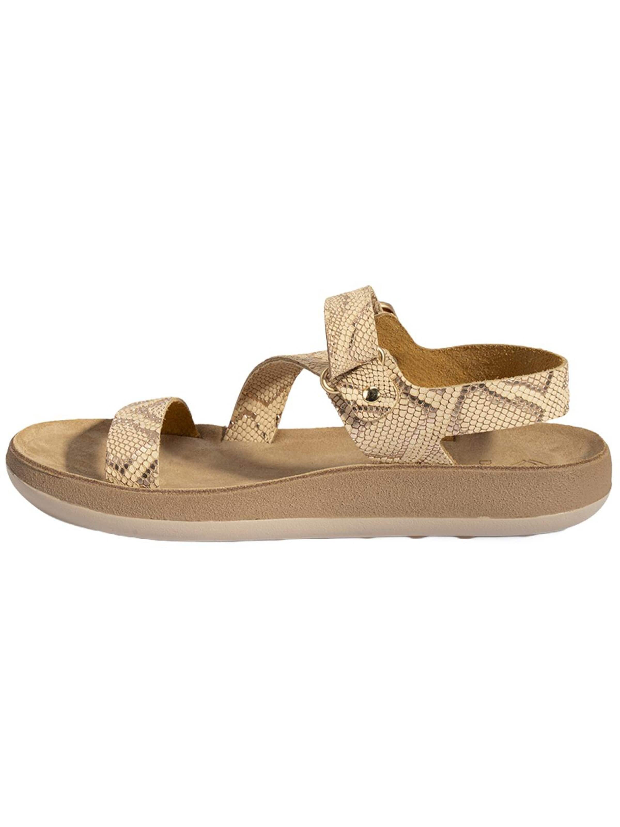 Sandales 'Keilsandalen' Desa en beige
