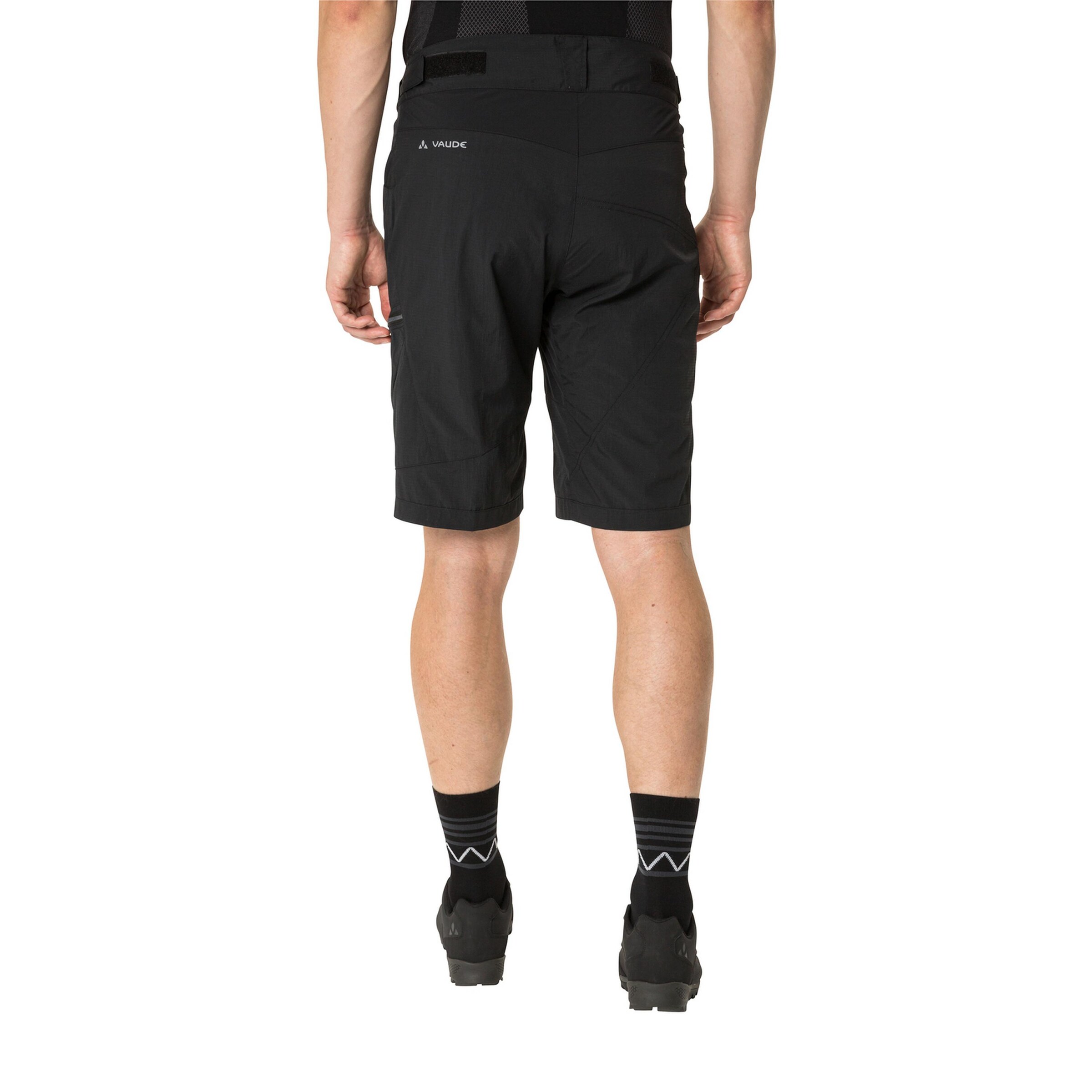 VAUDE Regular Workout Pants 'Tamaro' in Black