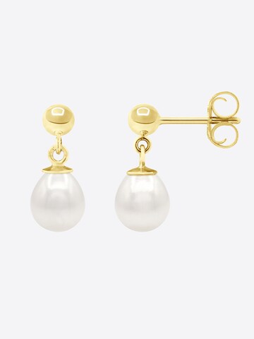 Boucles d'oreilles 'Lafayette' Ateliers Saint Germain en jaune