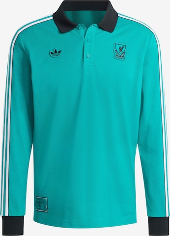 ADIDAS PERFORMANCETehnička sportska majica - zelena boja: prednji dio