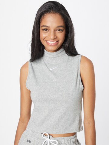 Nike Sportswear - Top en gris: frente