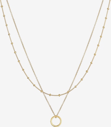 ELLI Ketting 'Layer' in Goud