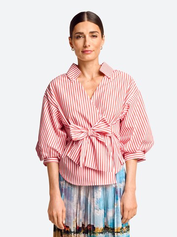 Rich & Royal Bluse in Rot: Vorderseite
