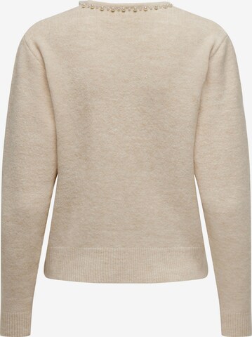 JDY Pullover 'CATHRINE' in Beige
