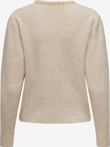 JDY Pullover 'CATHRINE' in Beige