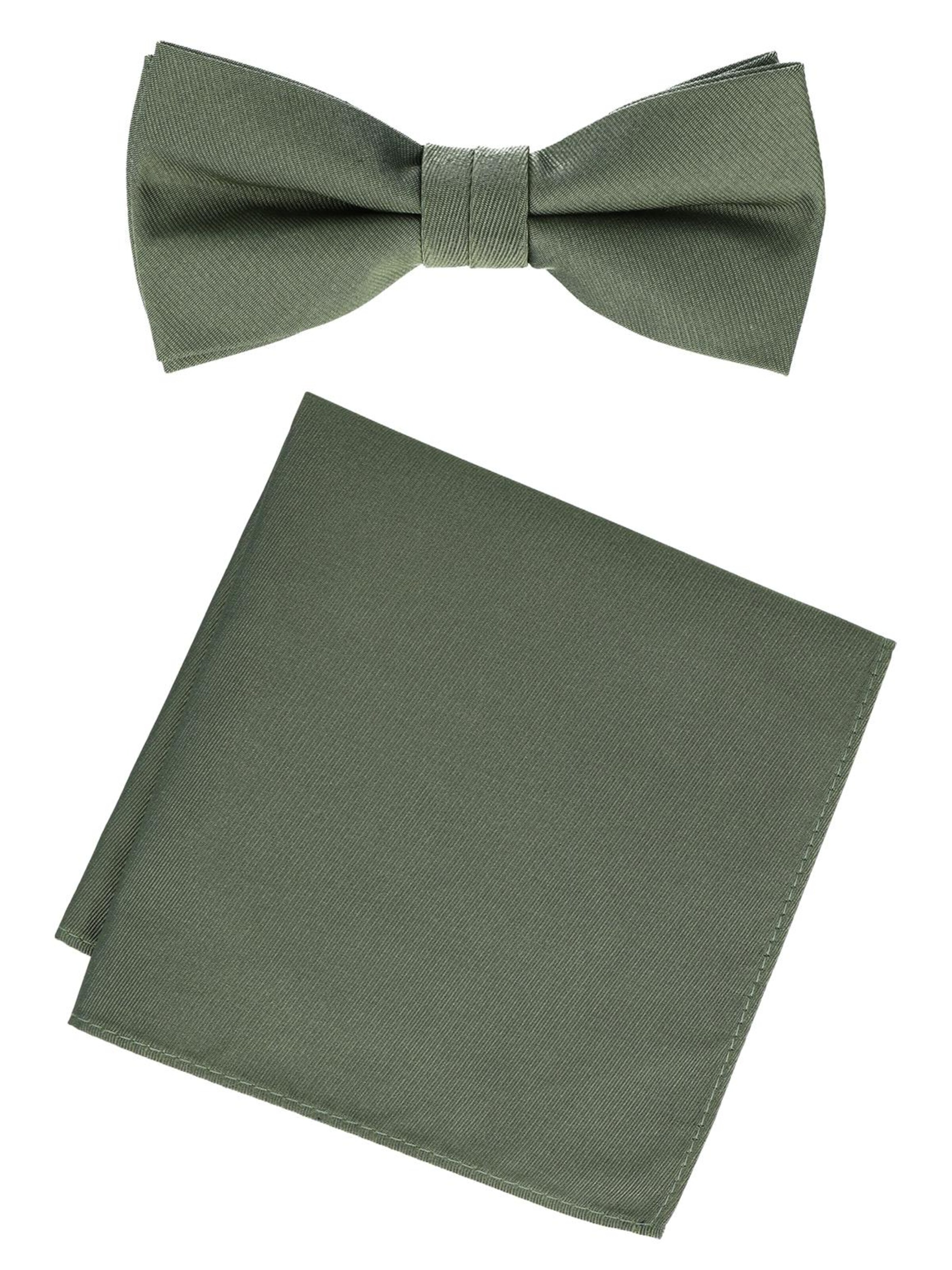 WILLEN Bow Tie 'Set: Uni' in Green: front