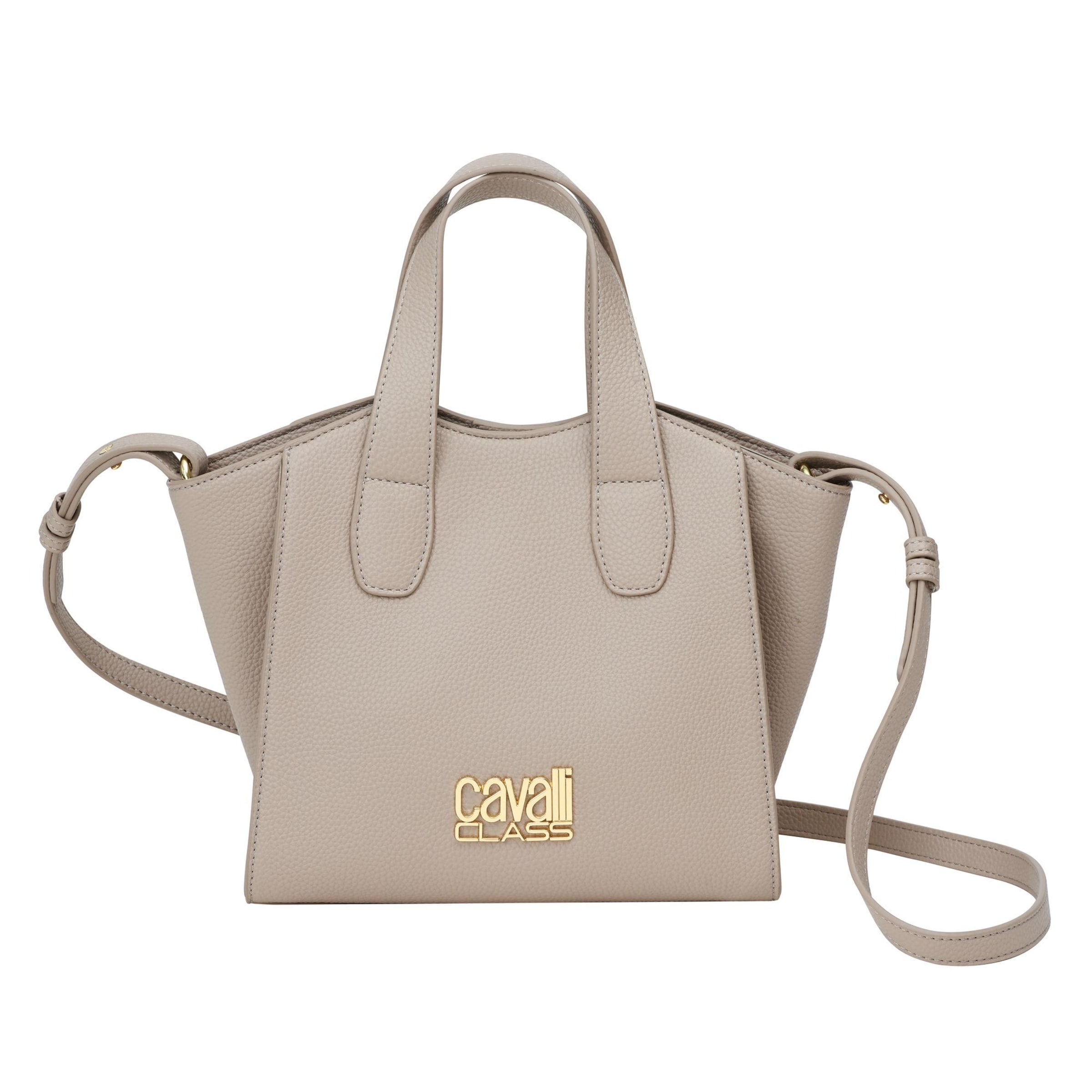 Borsa a mano 'Annalaura' di Cavalli Class in beige: frontale