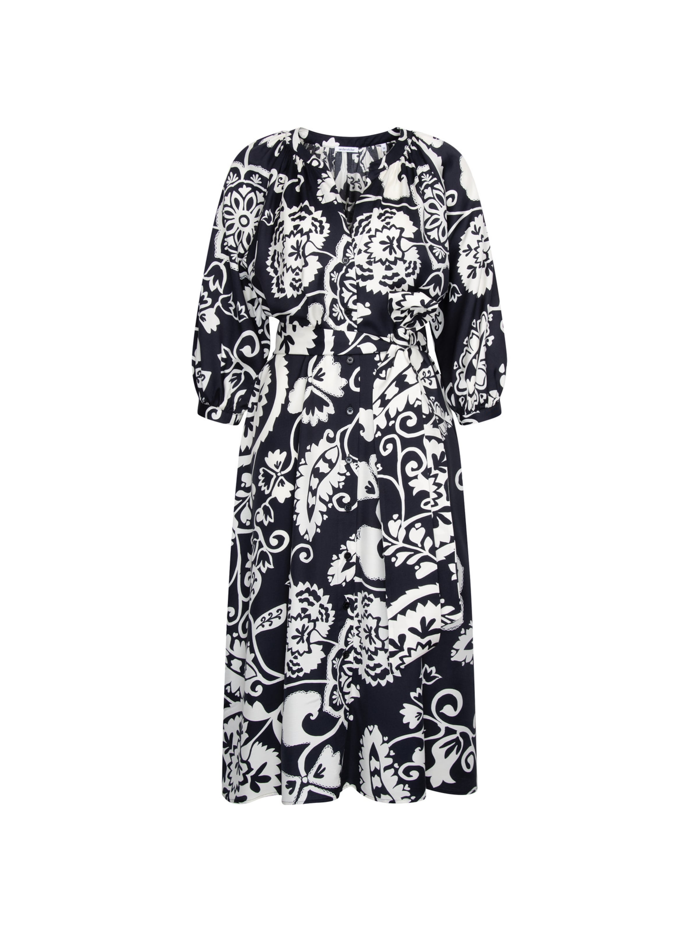 Robe SEIDENSTICKER en noir : devant