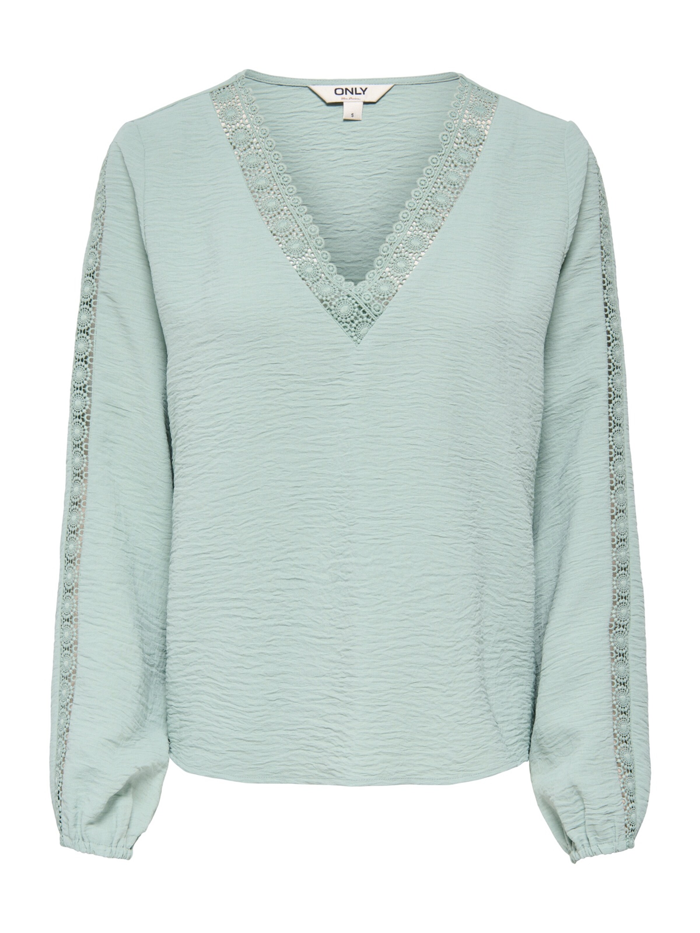 Chemisier 'ONLGREGOR METTE' ONLY en vert : devant