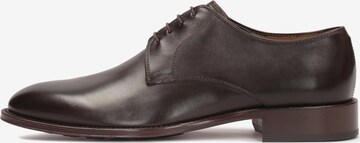 Kazar Lace-Up Shoes in Brown: front