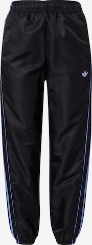 Tapered Pantaloni '3-Stripes ' de la ADIDAS ORIGINALS pe negru: față