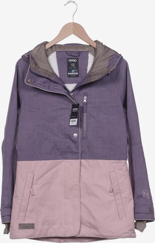 NITRO Jacket & Coat in S in Purple: front