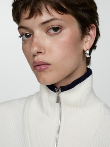 MANGO Pullover 'RIZON' i hvid