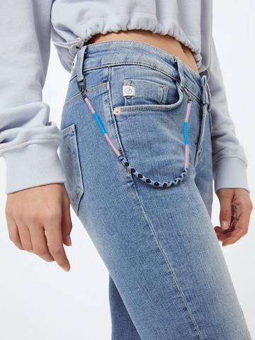 Goldgarn Skinny Jeans 'JUNGBUSCH' in Blauw
