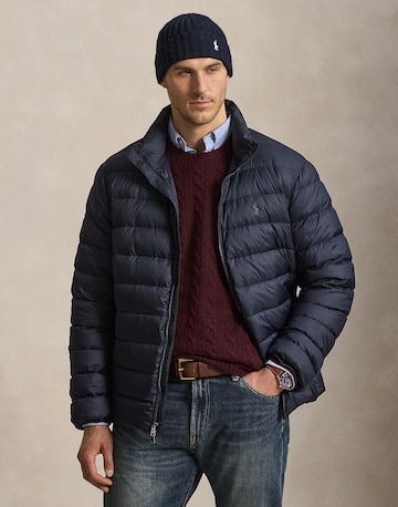 Veste mi-saison Polo Ralph Lauren Big & Tall en bleu : devant
