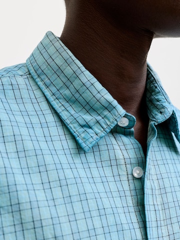 Coupe regular Chemise JACK & JONES en bleu