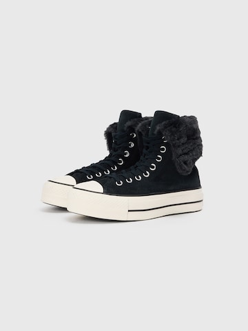 Baskets hautes 'CTAS FOLD OVER' CONVERSE en noir