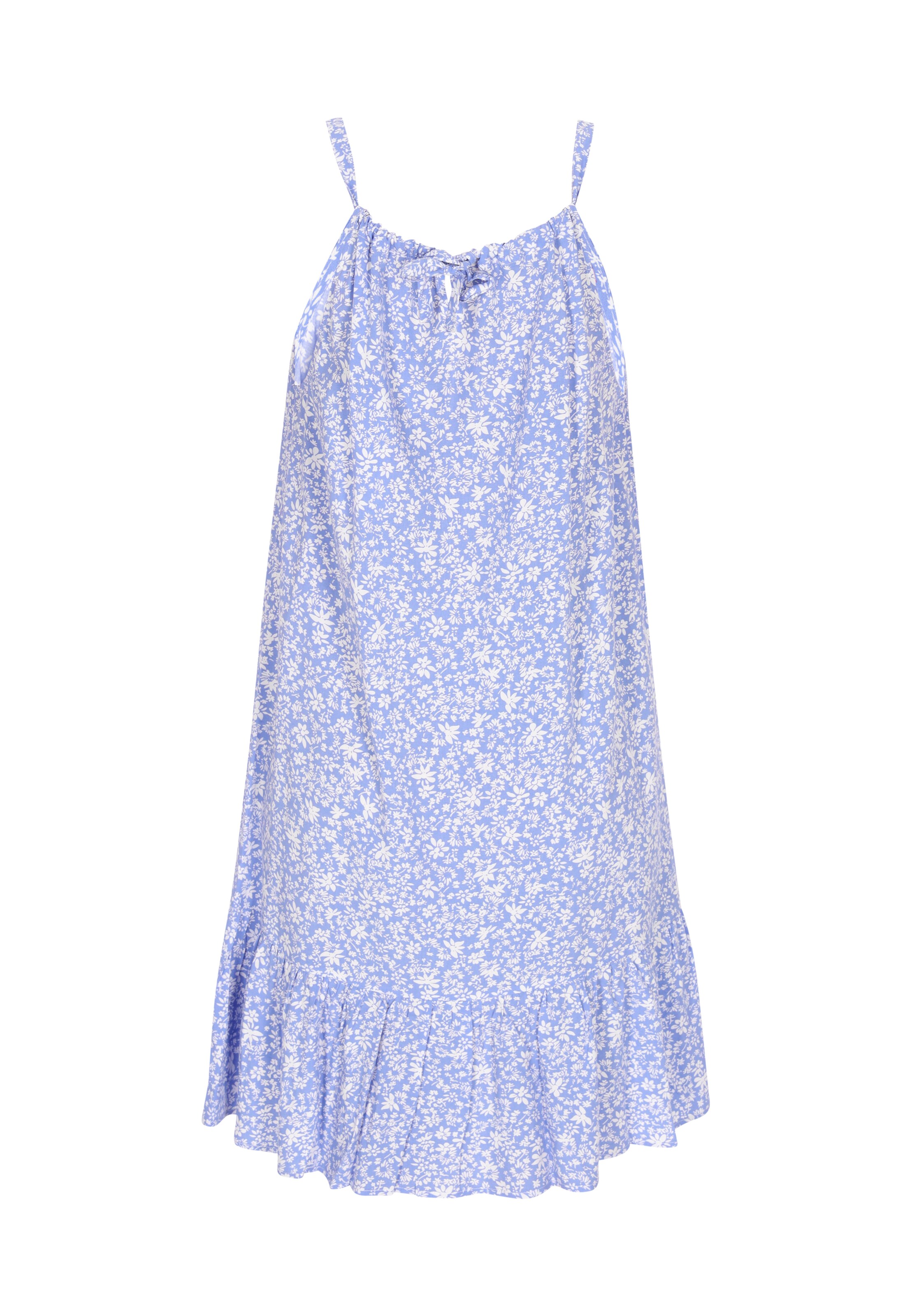 swirly Лятна рокля 'Spring Summer' в синьо