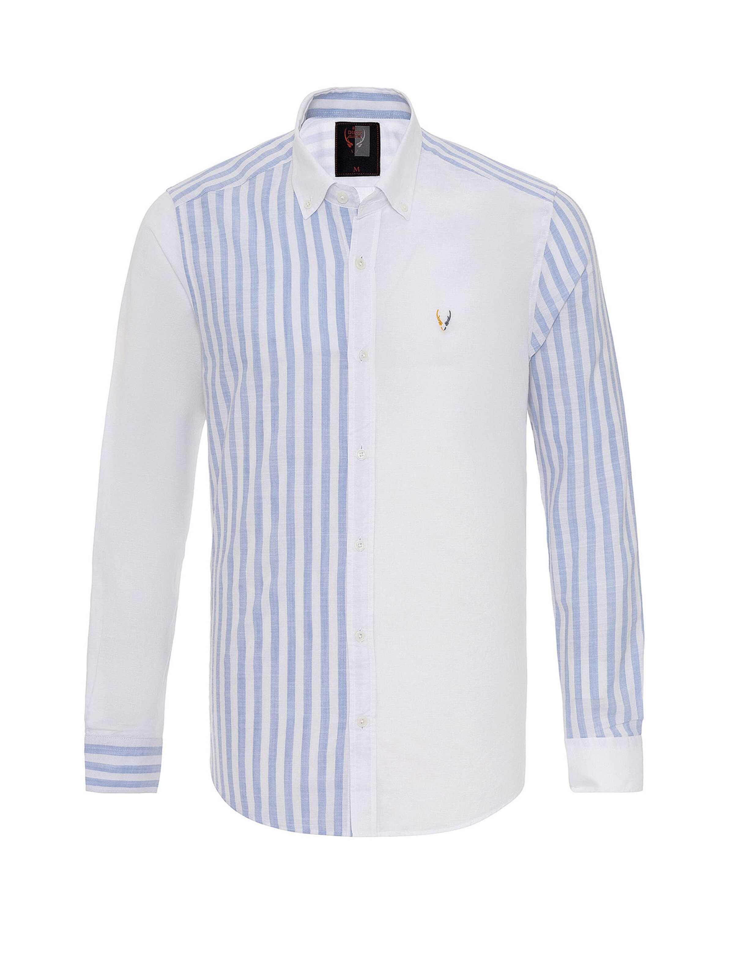 By Diess Collection Regular Fit Skjorte i hvid: forside