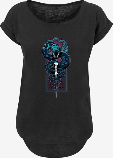 F4NT4STIC T-shirt 'Harry Potter Neon Nagini' en bleu / violet / noir / blanc, Vue avec produit