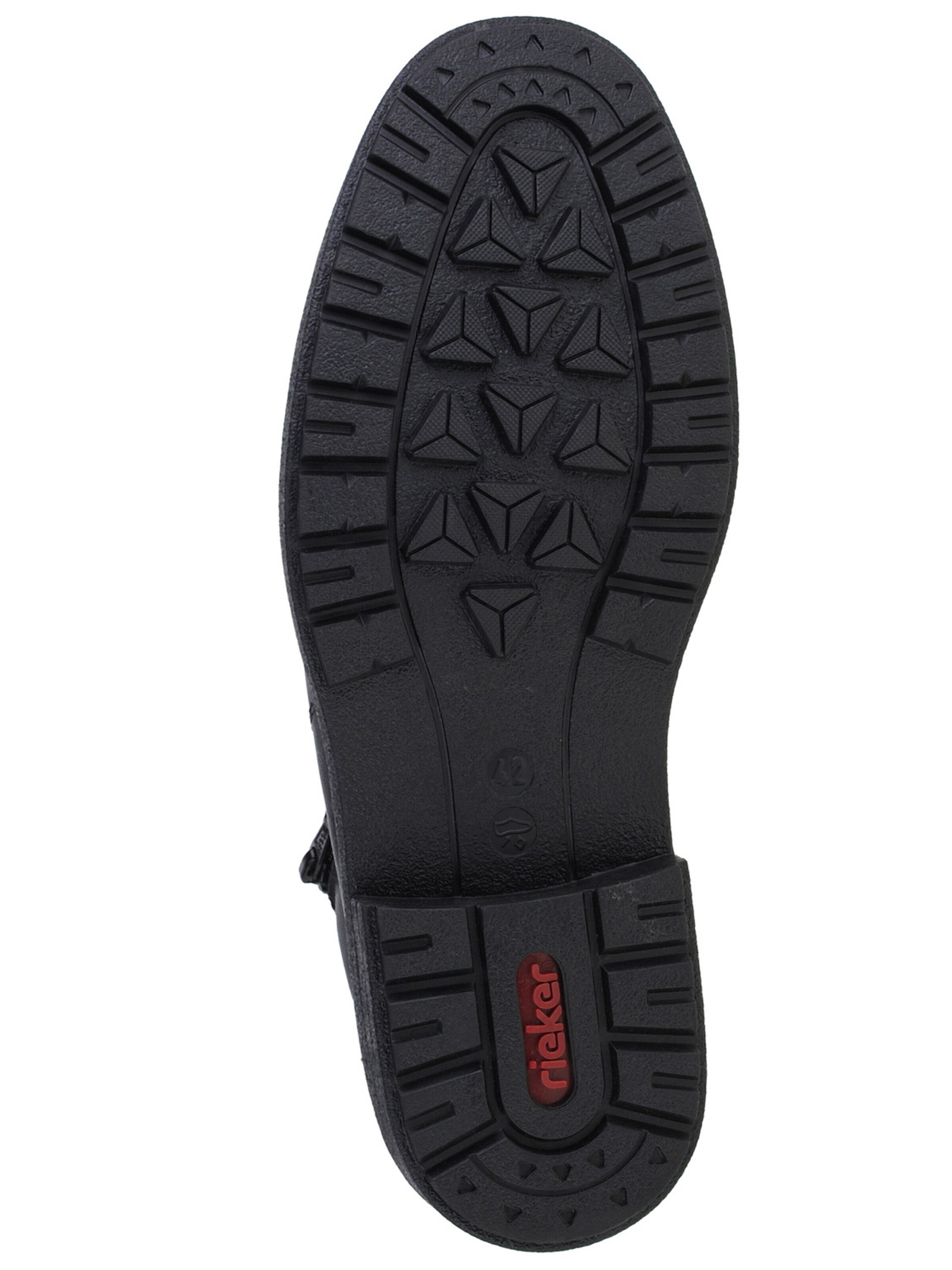 Rieker Veterboots 'Rieker Booties' in Zwart