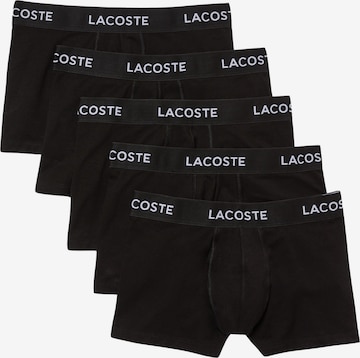 LACOSTE Boxer shorts in Black: front