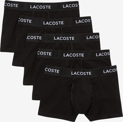 LACOSTE Bokserishortsit koossa M värissä musta / valkoinen, Tuotenäkymä