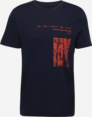 s.Oliver Shirt in Blauw: voorkant