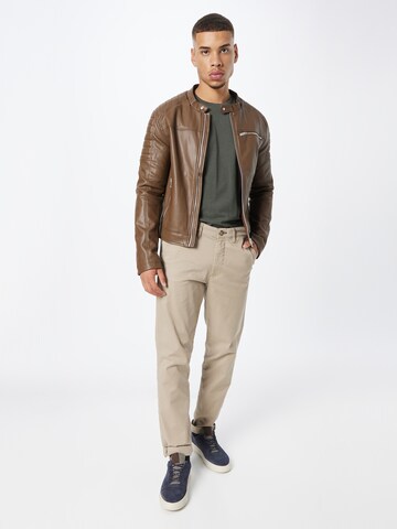 ABOUT YOU Between-Season Jacket 'Ruben' in Brown