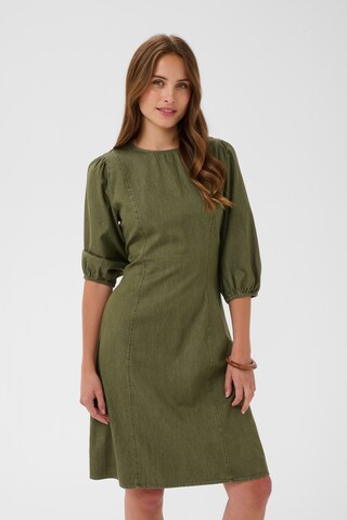 SAINT TROPEZ - Vestido 'Titiana' em verde: frente