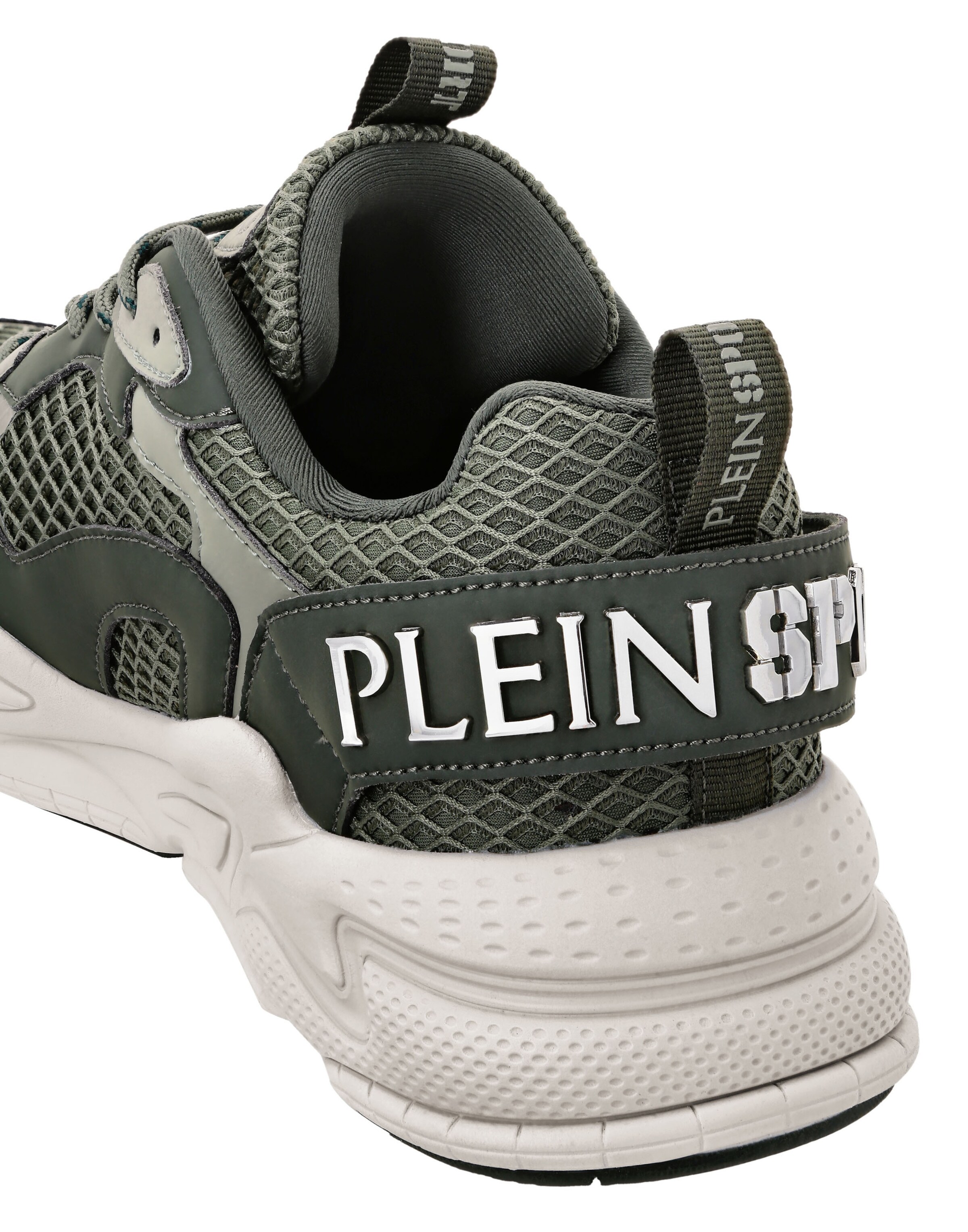 Plein Sport Sneakers laag 'Track King' in Groen