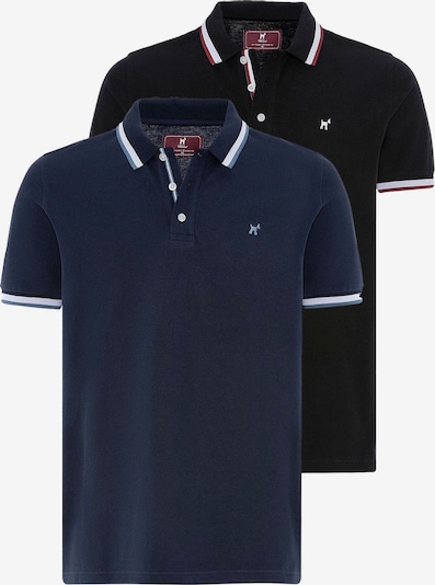 Marškinėliai iš Williot, spalva – tamsiai mėlyna / šviesiai mėlyna / juoda / balta, Prekių apžvalga