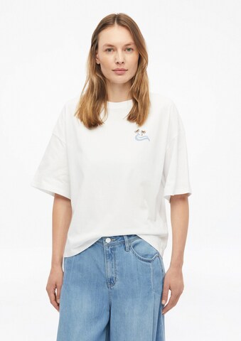 T-shirt s.Oliver en blanc : devant