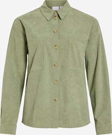 VILA - Blusa en verde: frente
