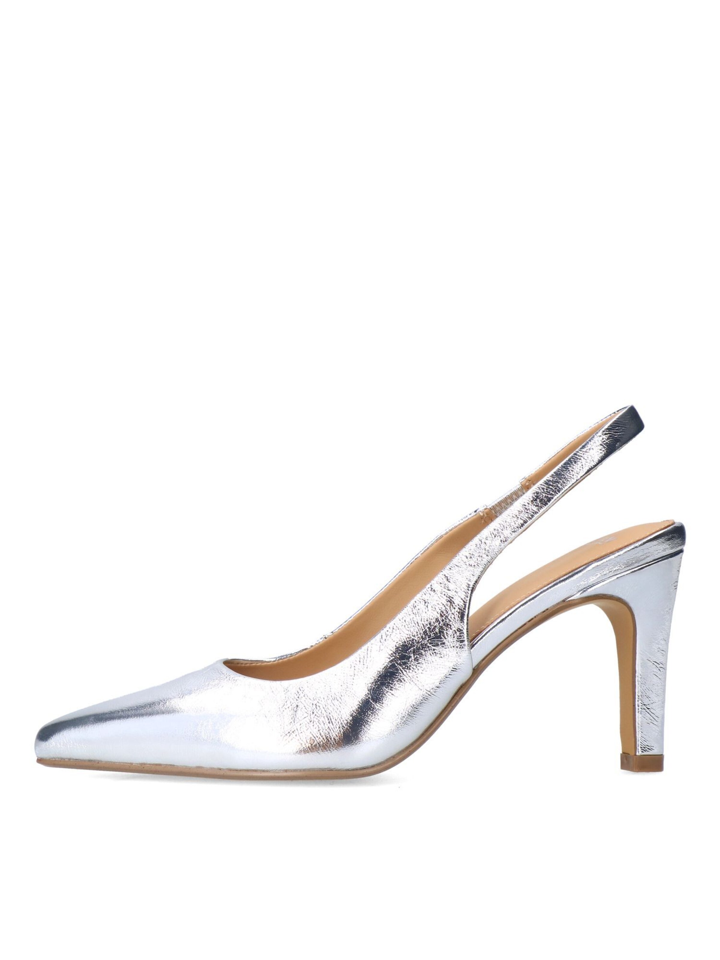 Escarpins à bride arrière MANFIELD en argent