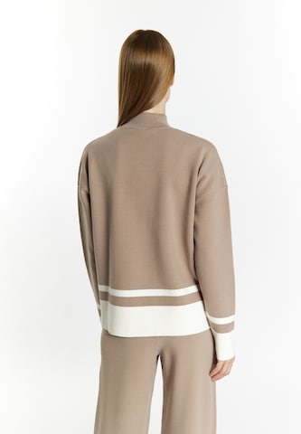 DreiMaster Klassik Sweater 'Ledkin' in Beige