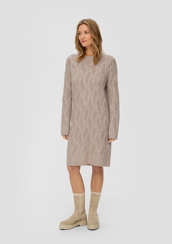 s.Oliver Kleid in Beige: predná strana