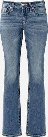 Bootcut Jean 'M985 Mid Rise Boot Jeans' Miss Me en bleu : devant