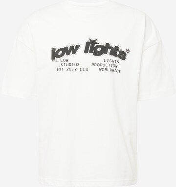 Low Lights Studios T-shirt i vit: framsida