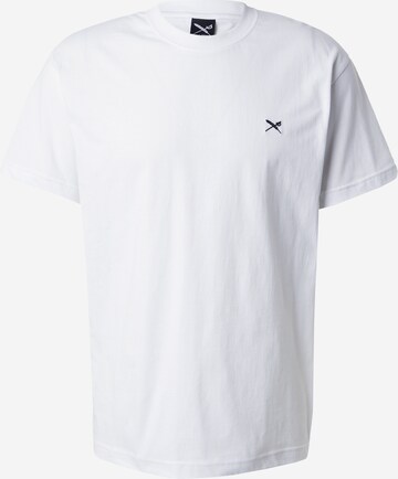 Iriedaily - Camiseta en blanco: frente