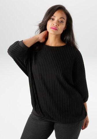 Aniston Shirt in Black: front